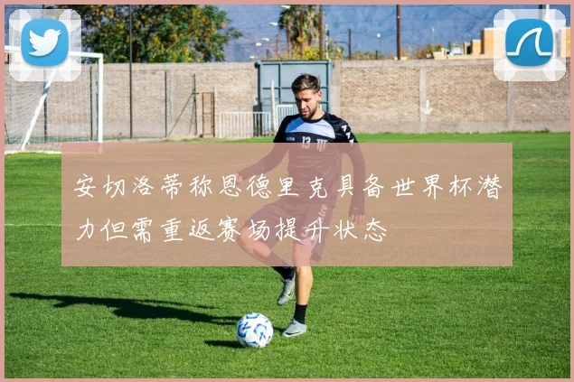安切洛蒂称恩德里克具备世界杯潜力但需重返赛场提升状态